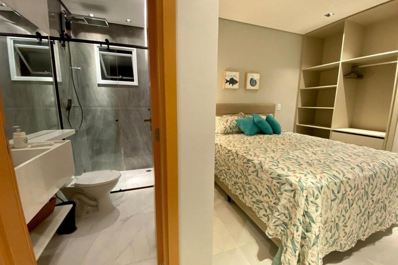 Luxo Em Ubatuba C/ Vista Montanha E Mar No Centro Apartment Ngoại thất bức ảnh