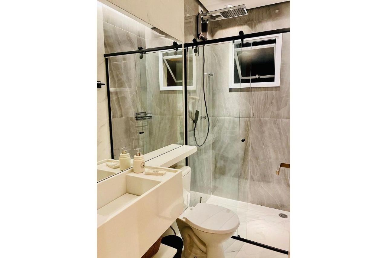 Luxo Em Ubatuba C/ Vista Montanha E Mar No Centro Apartment Ngoại thất bức ảnh
